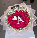 Cerise Pink Rose Bouquets